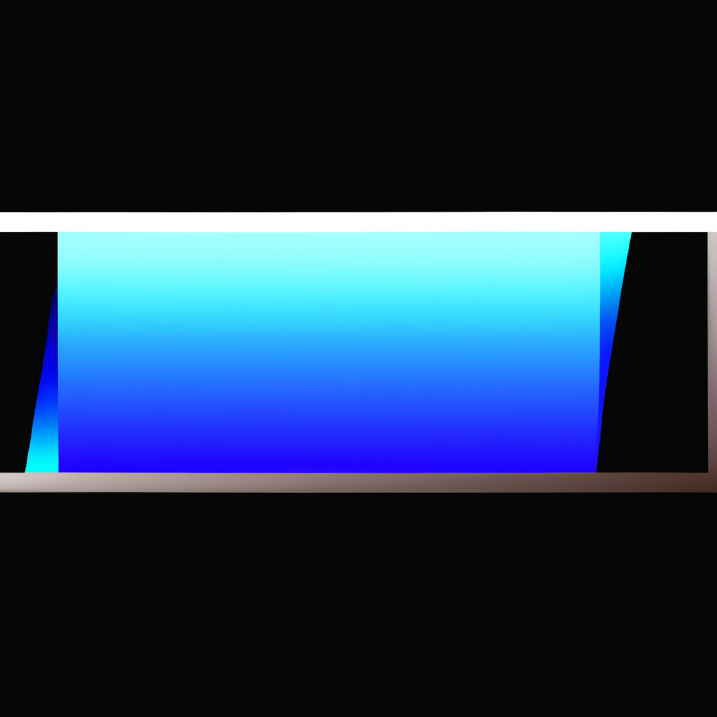 Logo Corte Claro con símbolo de hoja afilada en gradiente azul